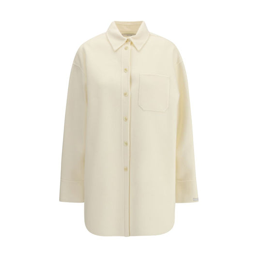 Max Mara Beige Wool Shirt