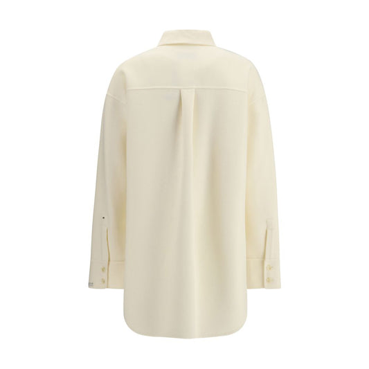 Max Mara Beige Wool Shirt