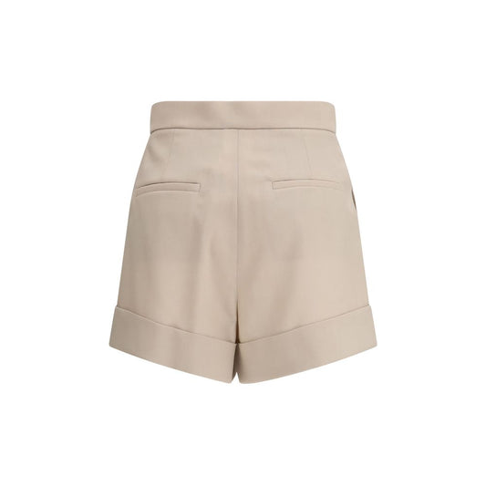 Max Mara Bicolor Fleece Wool Short And Mini Shorts