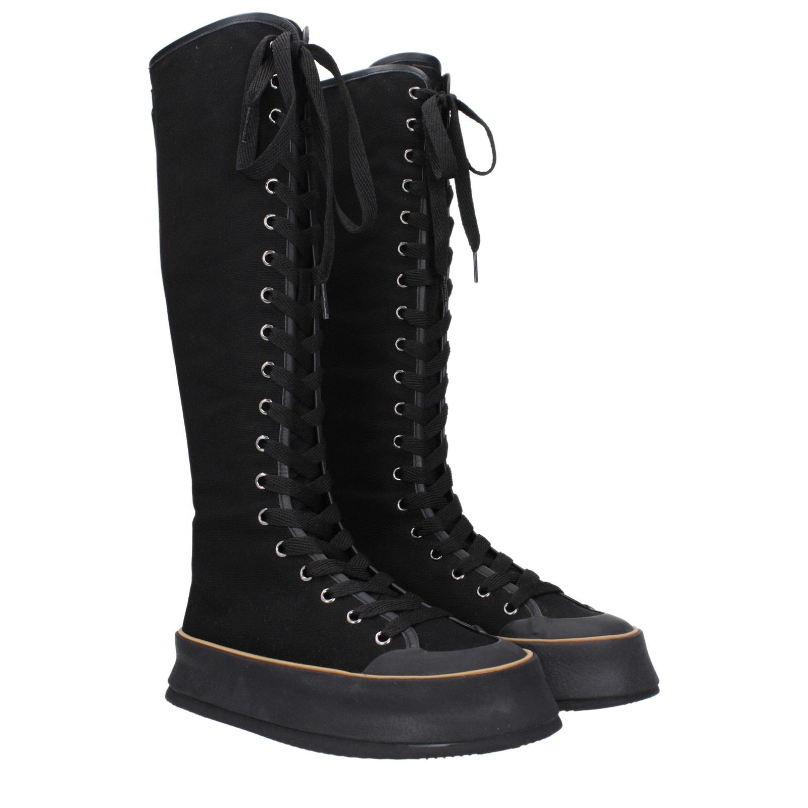 Max Mara Black Fabric Boot