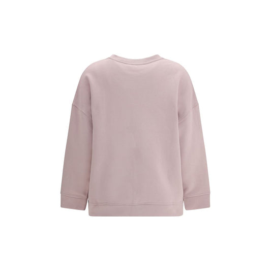 Max Mara Purple Cotton Sweatshirt