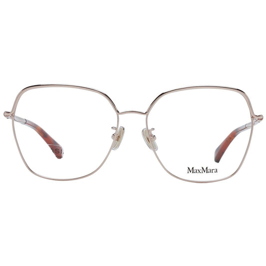 Max Mara Rose Gold Women Optical Frames