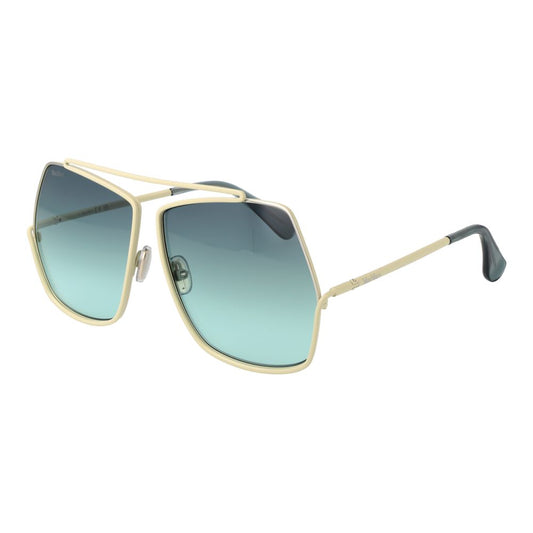Max Mara Turquoise Metal Sunglasses