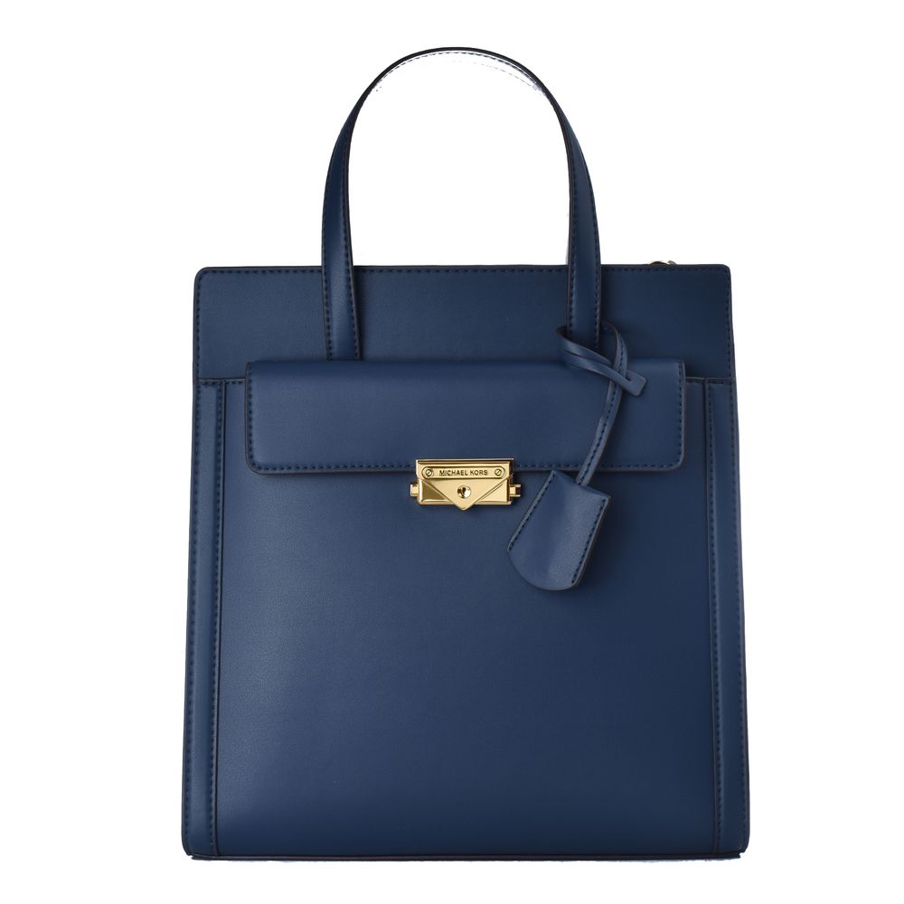 Michael Kors Blue Leather Handbag