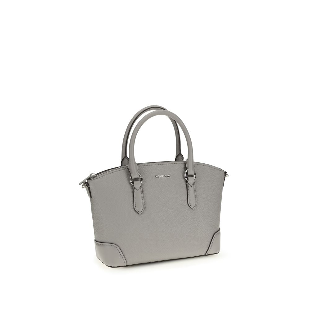 Michael Kors Gray Calf Leather Bos Taurus Shoulder Bag