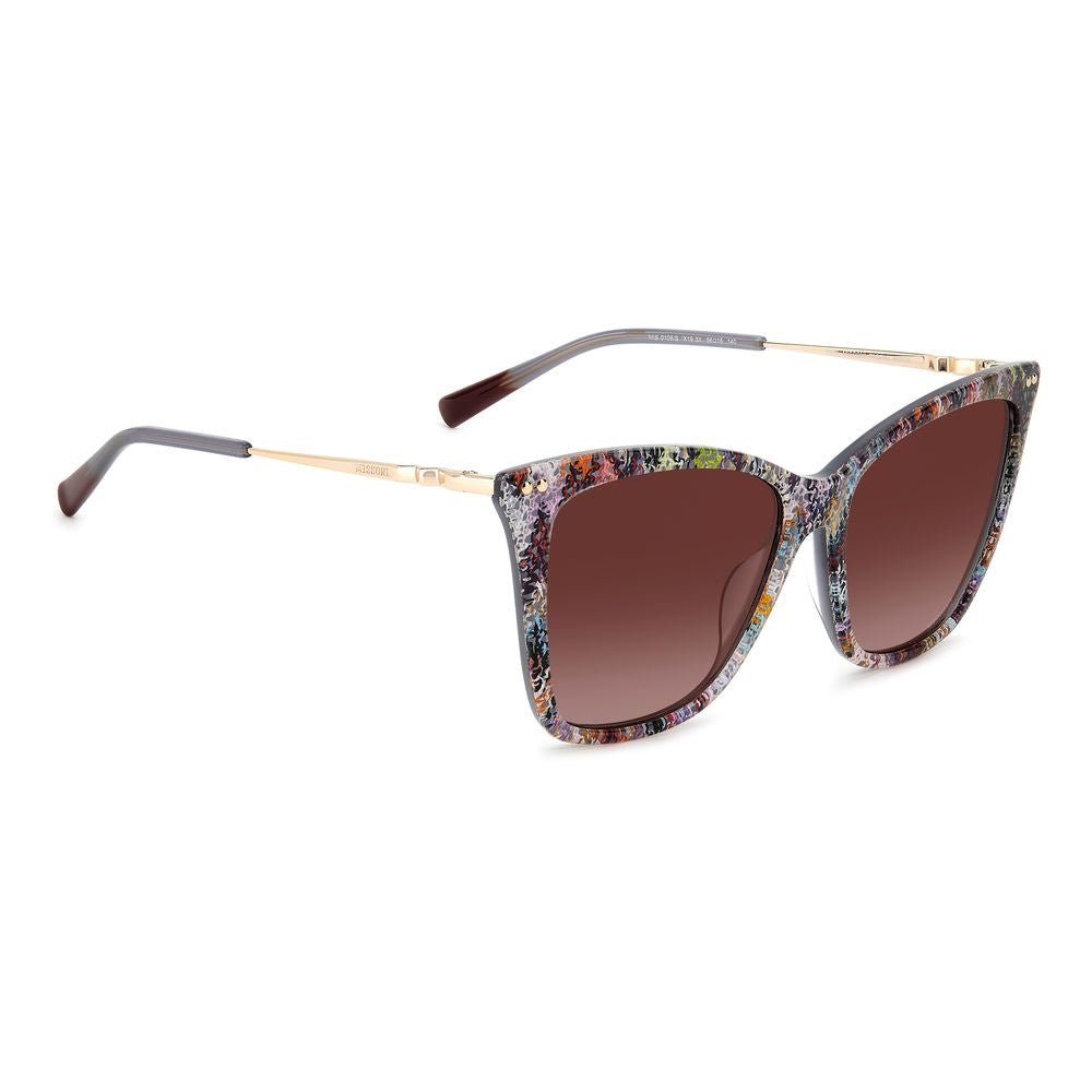 Missoni Multicolor Acetate Sunglasses