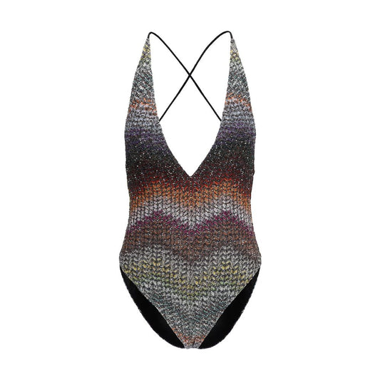 Missoni Multicolor Rayon One-Piece Swimsuit