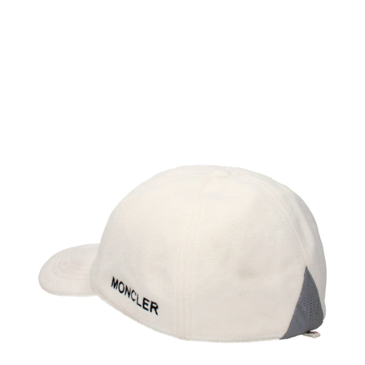 Moncler White Polyester Cap Baseball Hat