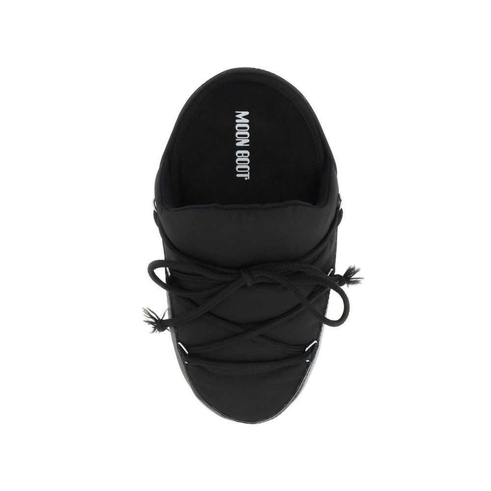 Moon Boot Black Flat Shoe