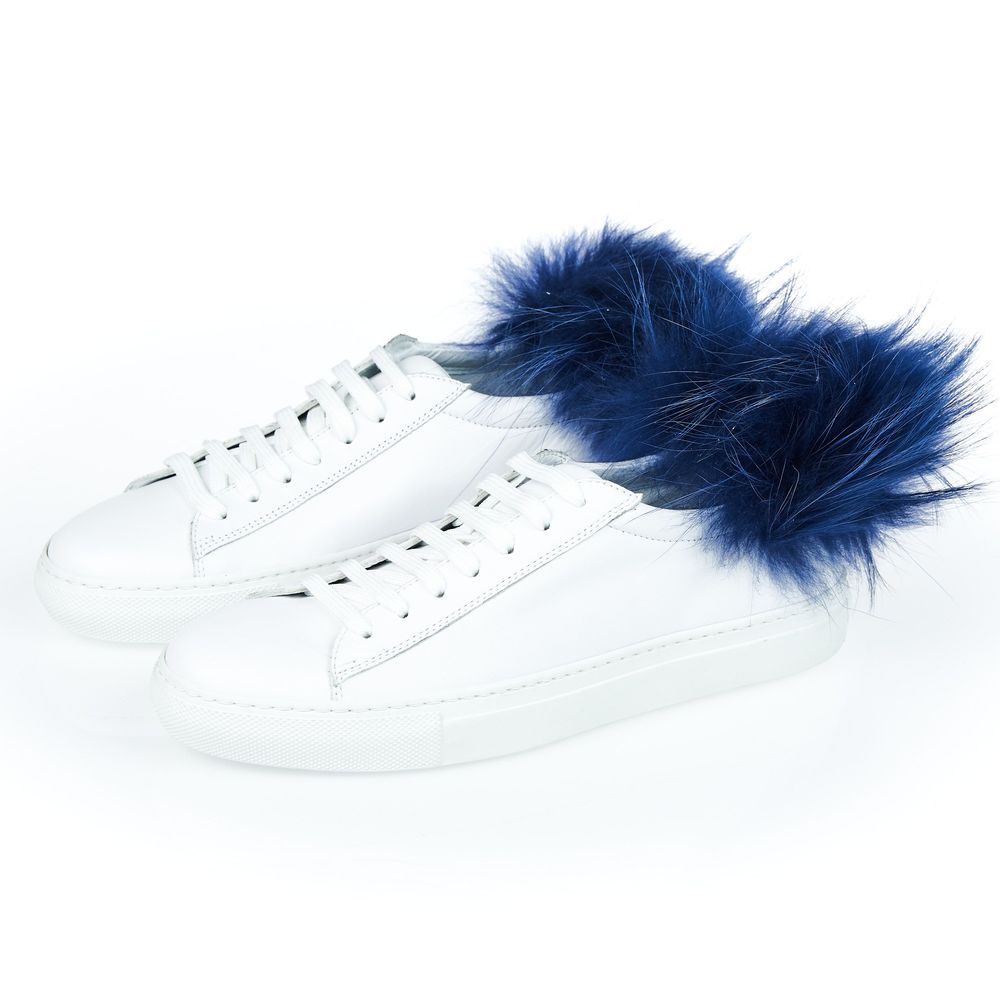 Mr&Mrs Italy White Textile Shoe