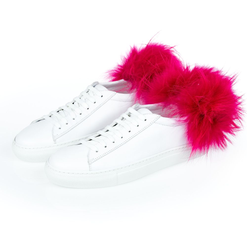 Mr&Mrs Italy White Textile Shoe