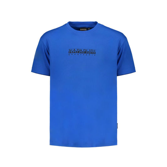 Napapijri Blue Cotton T-Shirt