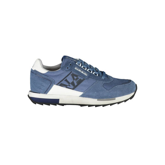 Napapijri Blue Polyester Men Sneaker