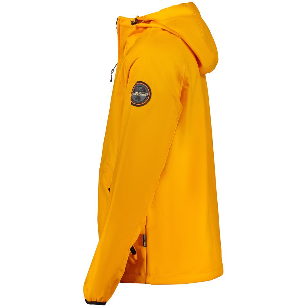 Napapijri Orange Polyester Jacket