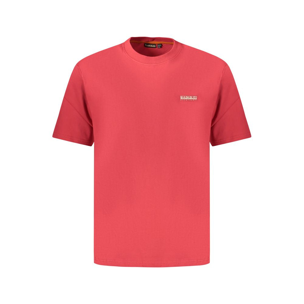 Napapijri Red Cotton T-Shirt