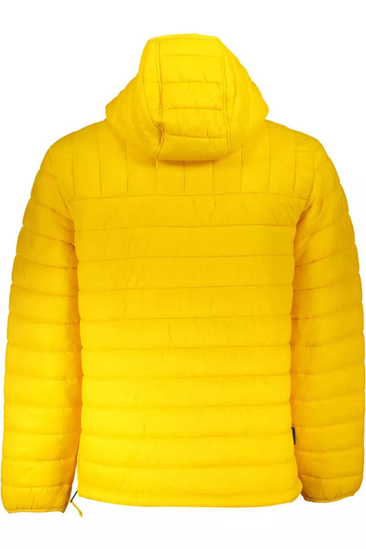 Napapijri Yellow Polyamide Men Jacket