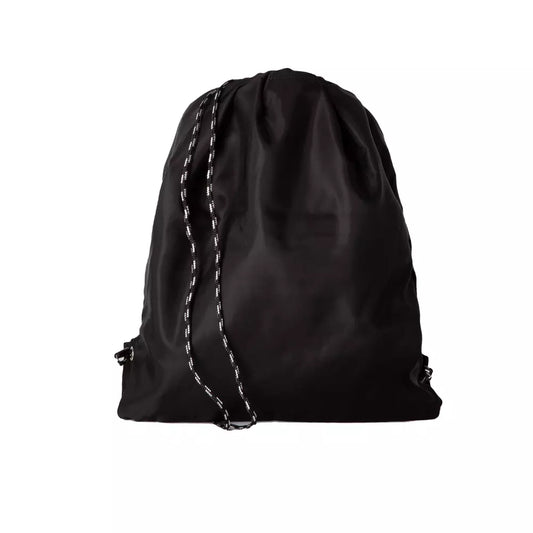 Neil Barrett Black Nylon Men Backpack