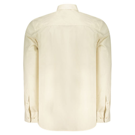 North Sails Beige Cotton Men Shirt