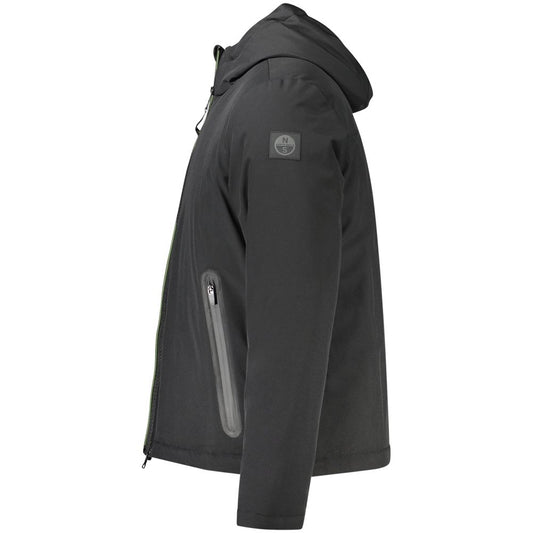 North Sails Black Polyester Jacket