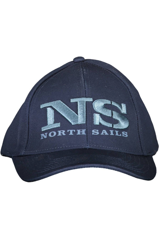 North Sails Blue Cotton Men Cap