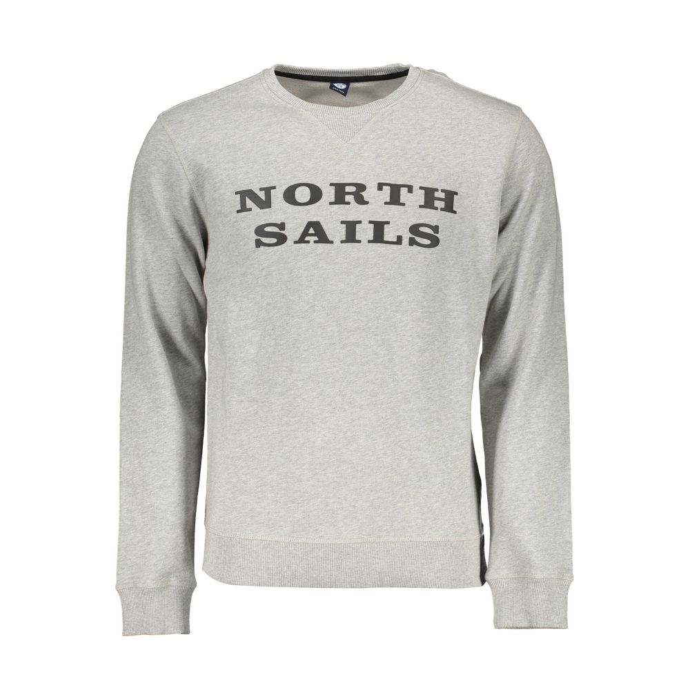 North Sails Gray Cotton Sweater