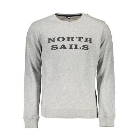 North Sails Gray Cotton Sweater