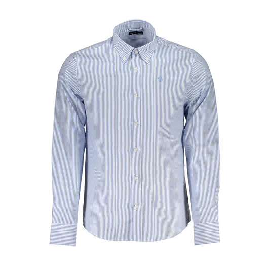 North Sails Light Blue Cotton Men Shirt