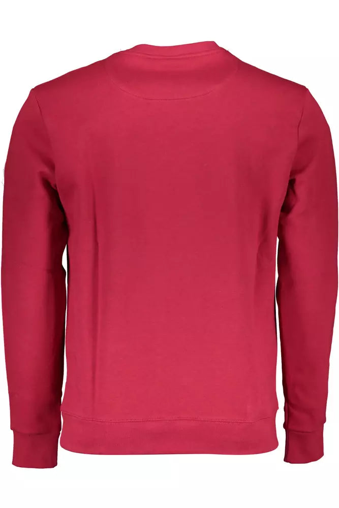 North Sails Red Cotton Men Sweater