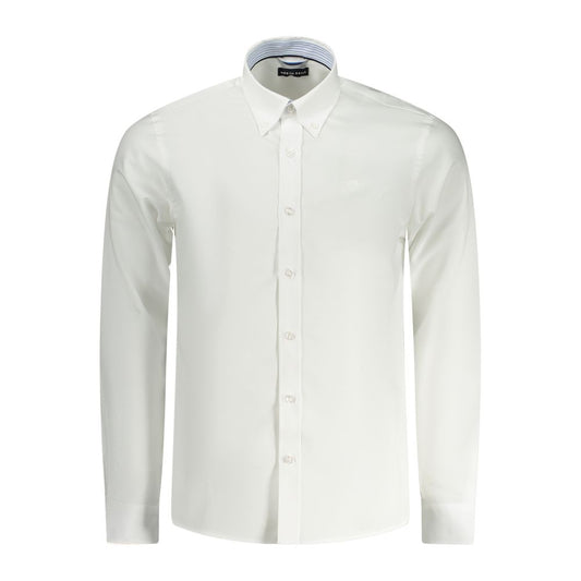North Sails White Cotton Men Shirt
