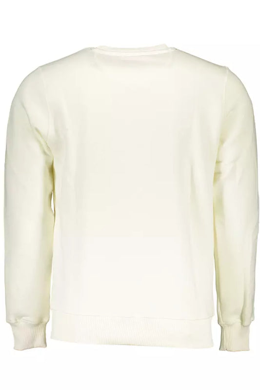 North Sails White Cotton Men Sweater