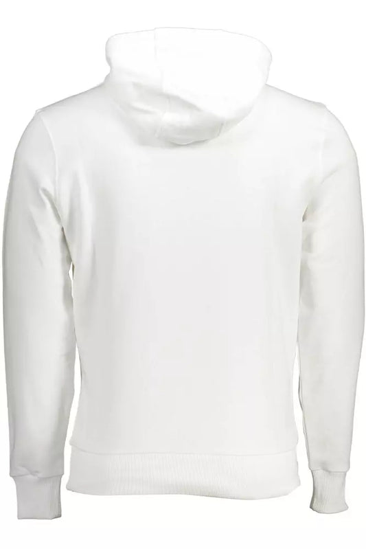 North Sails White Cotton Men Sweater