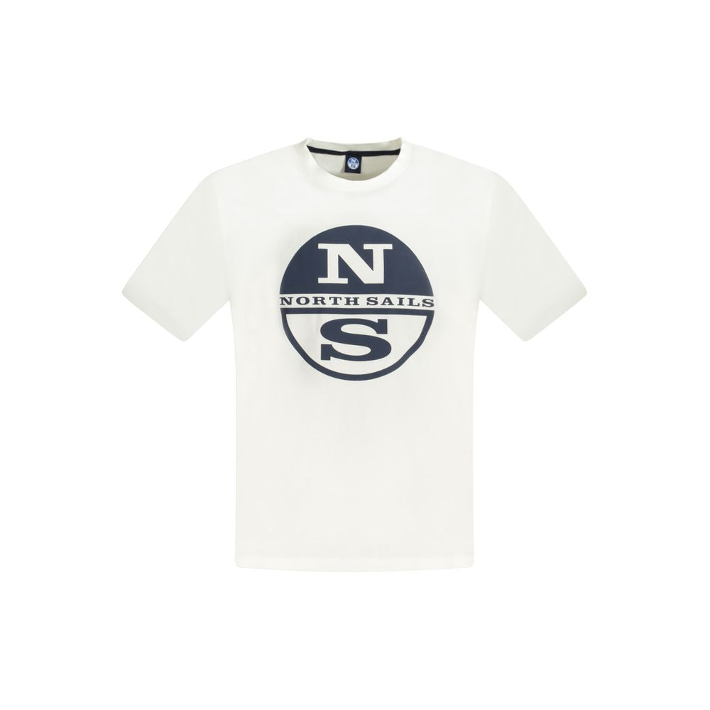 North Sails White Cotton T-Shirt