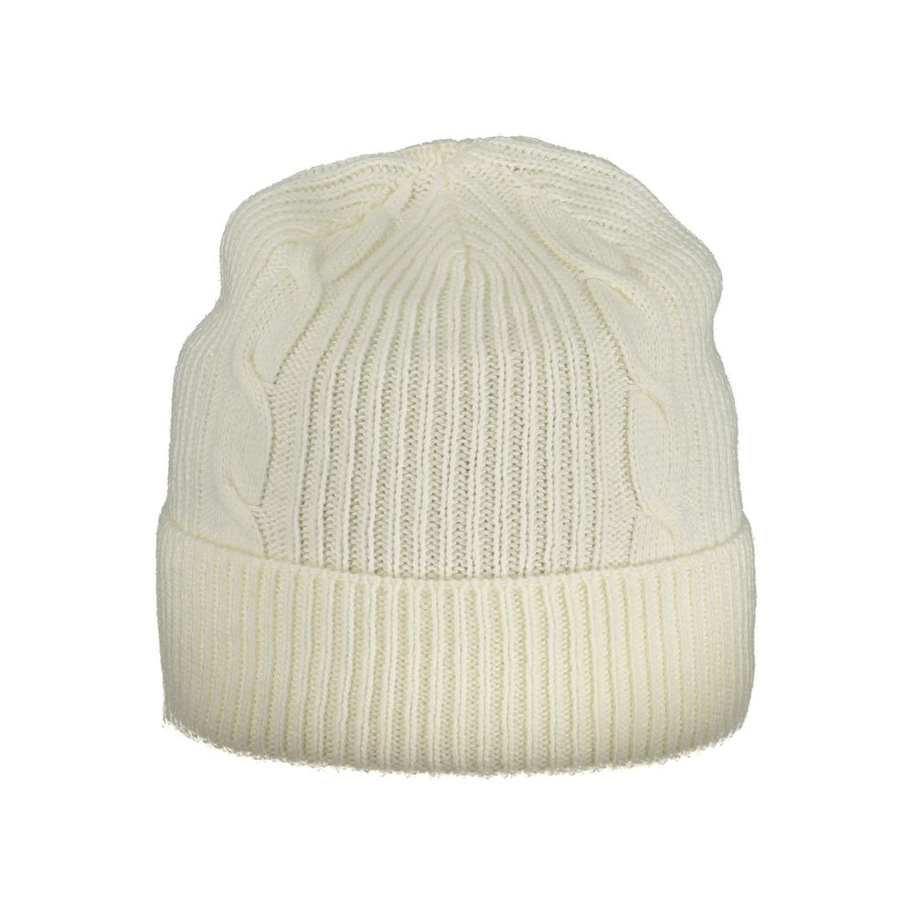 North Sails White Wool Beanie