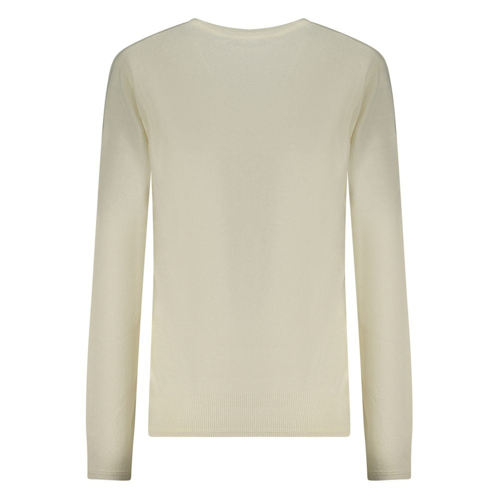North Sails White Wool Sweater
