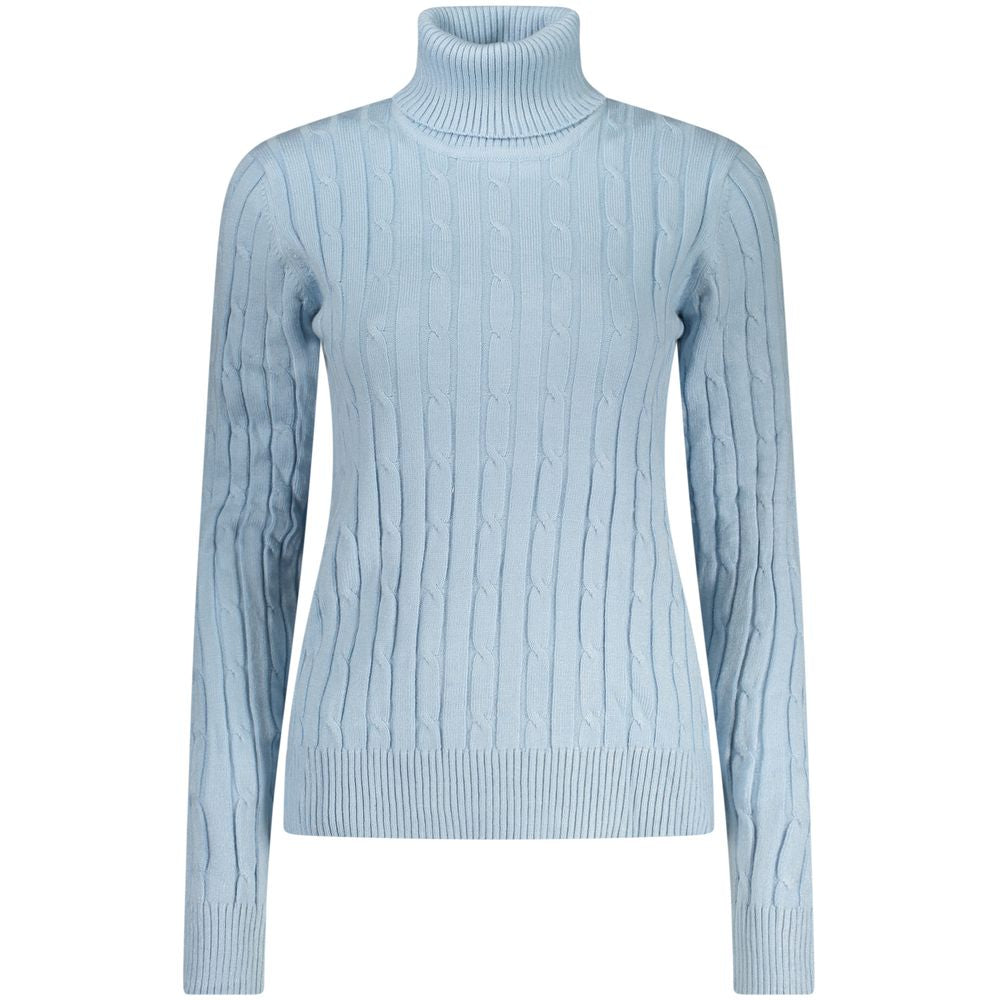 Norway 1963 Azzurro Viscosa Donna Sweater
