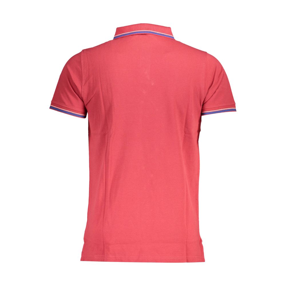 Norway 1963 Red Cotton Men Polo Shirt