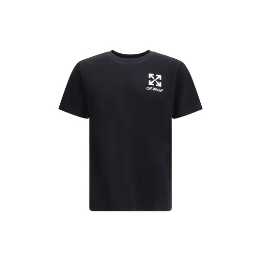 Off-White Black Cotton T-Shirt