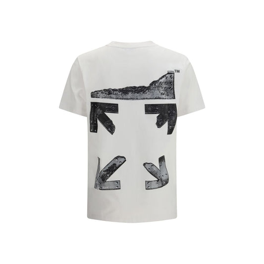 Off-White White Cotton T-Shirt