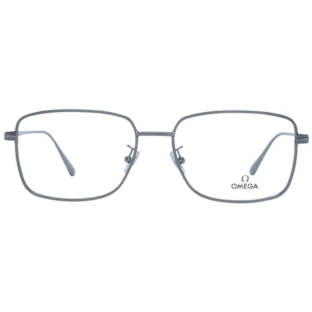 Omega Gray Metal Glasses Frames