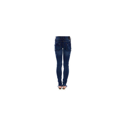 One Teaspoon Blue Cotton Jeans & Pant