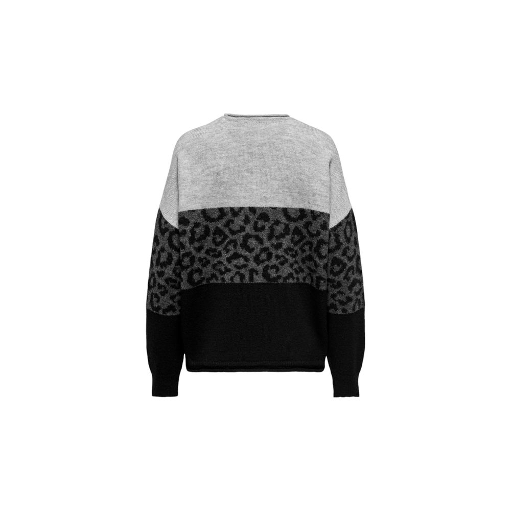 Only Gray Marabou Sweatshirt