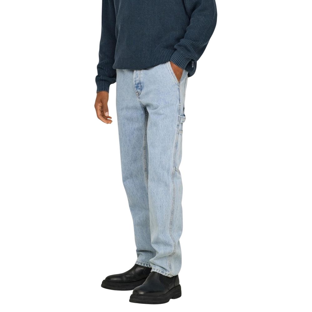 Only & Sons Blue Cotton Relaxed Fit Jeans