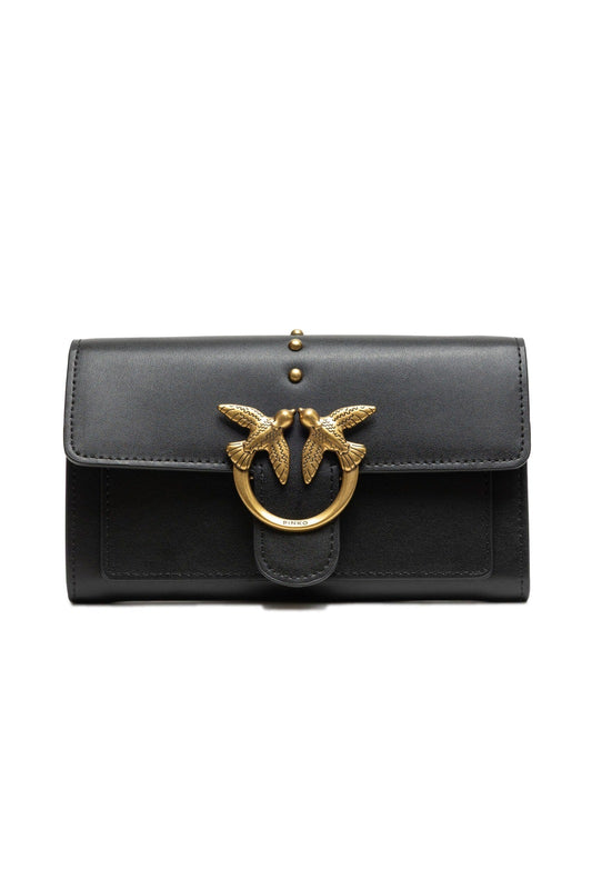 PINKO Black Mini Love Bag One Simply