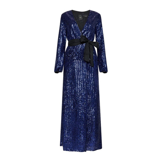 PINKO Blue Polyester Dress