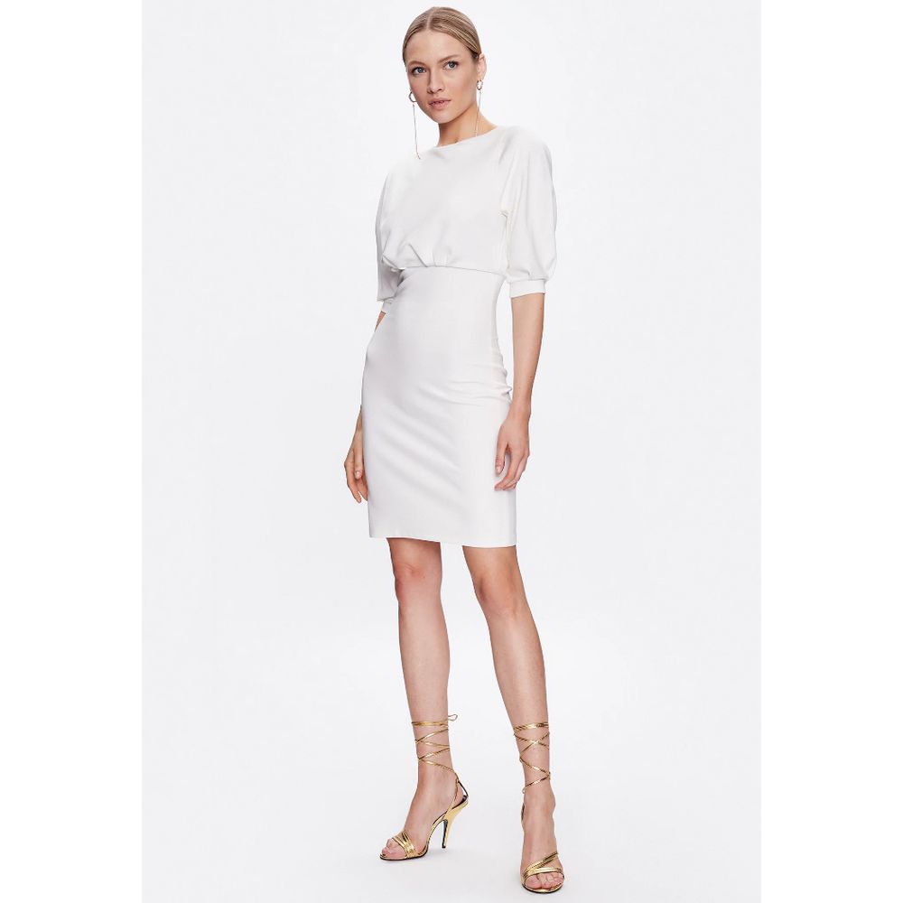 PINKO White Polyamide Dress