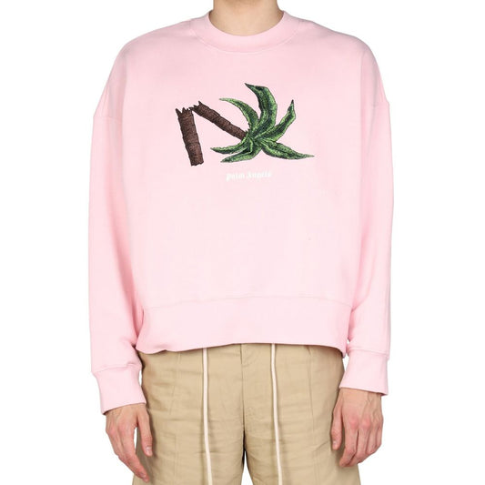 Palm Angels Multicolor Cotton Sweatshirt