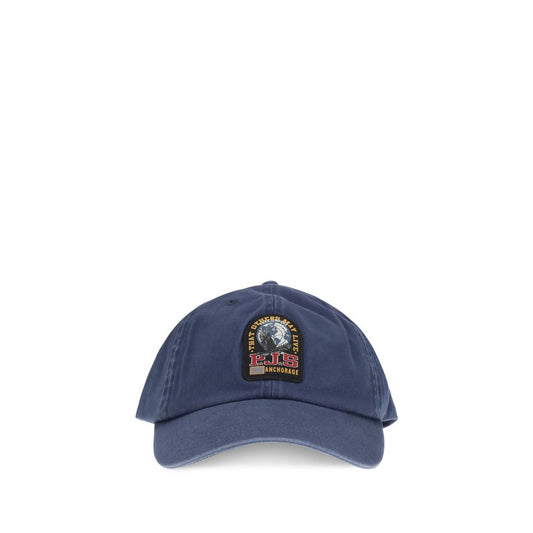 Parajumpers Blue Cotton Cap Baseball Hat