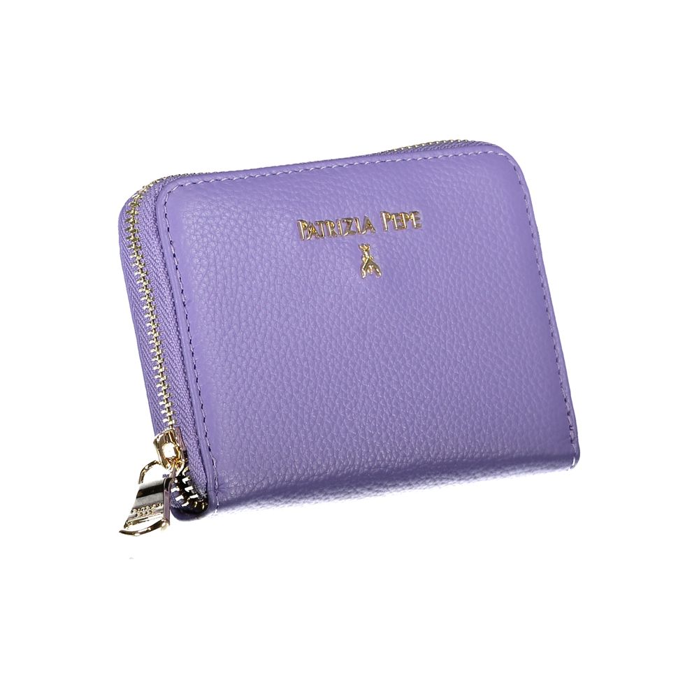 Patrizia Pepe Elegant Purple Polyethylene Wallet