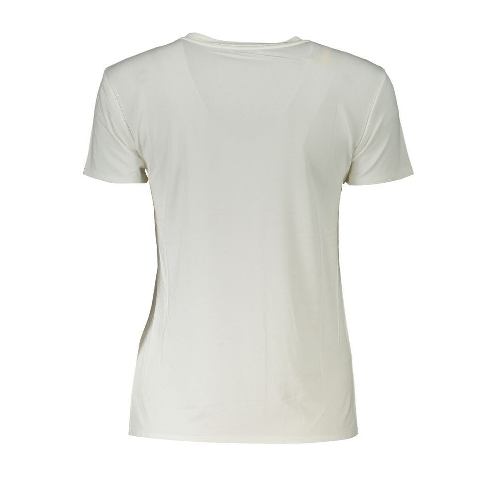 Patrizia Pepe White Elastane Tops & T-Shirt