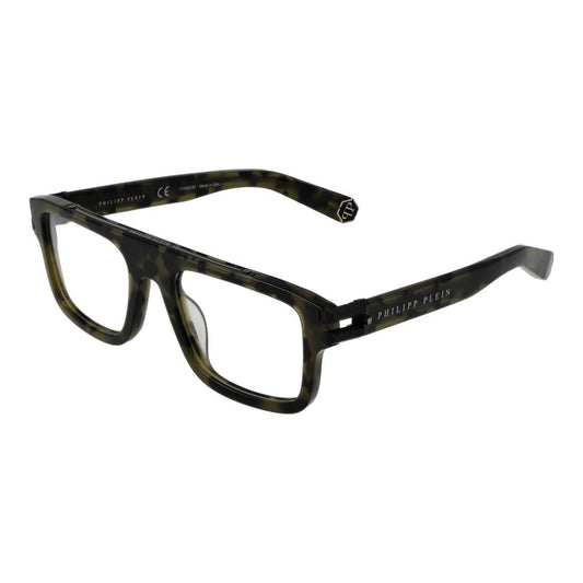 Philipp Plein Green Titanium Glasses Frames